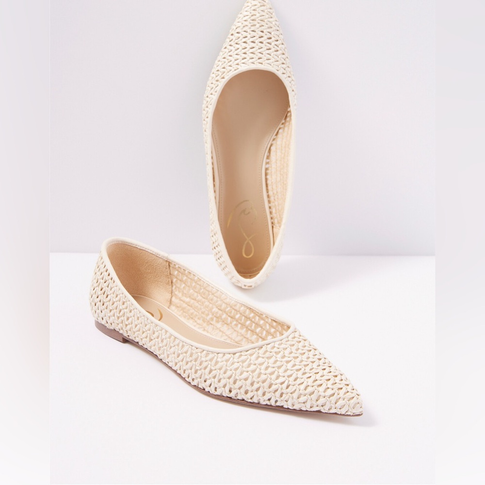 Sam Edelman Raffia Wanda Flat